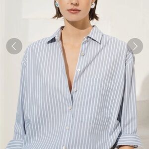 AYR Light Blue Striped Shirt